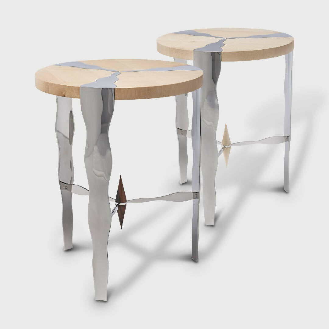 Duo de tables consoles Les Jumelles | EMPREINTES Paris