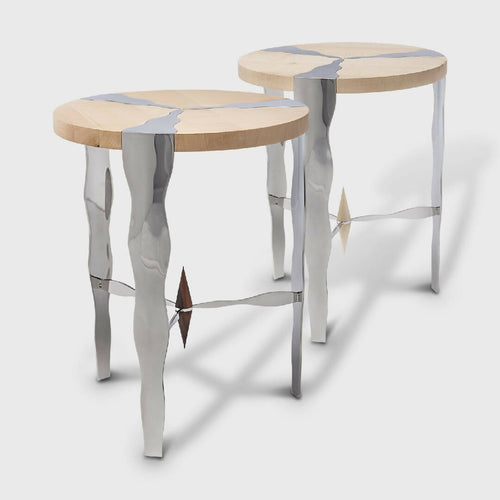 Duo de tables consoles Les Jumelles | EMPREINTES Paris - EMPREINTES Paris