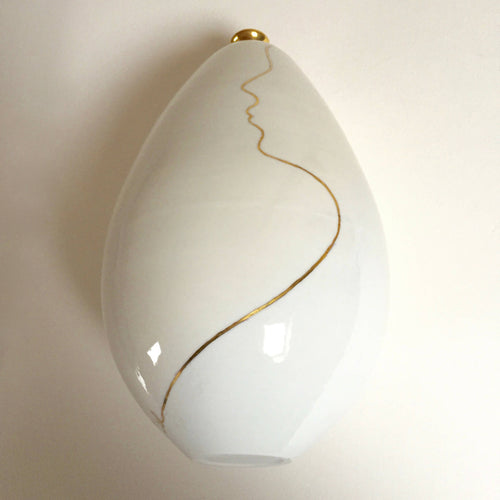 Paire de Vases Soliflore Visages | EMPREINTES Paris - EMPREINTES Paris