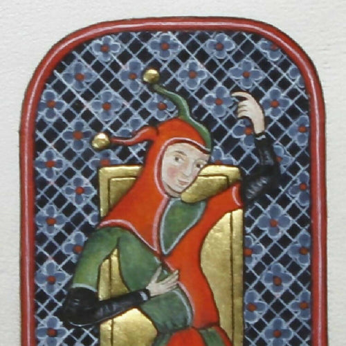 Enluminure le fou 3 | EMPREINTES Paris - EMPREINTES Paris