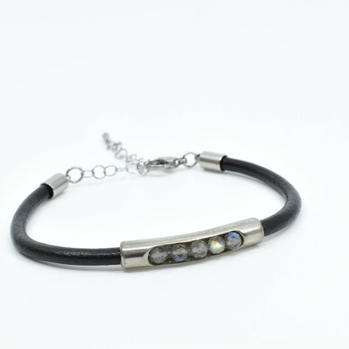 Bracelet en perle de Labradorite | EMPREINTES Paris - EMPREINTES Paris