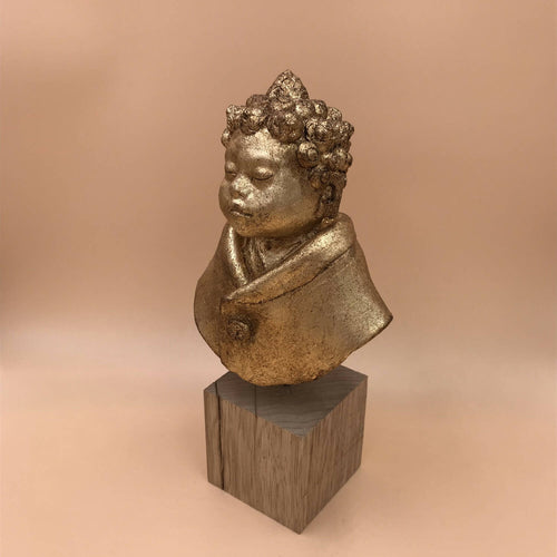 Sculpture APOO doré Little Bouddha | EMPREINTES Paris - EMPREINTES Paris