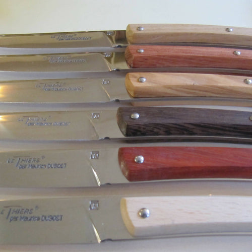 Coffret 6 couteaux Le Thiers Bois | EMPREINTES Paris - EMPREINTES Paris