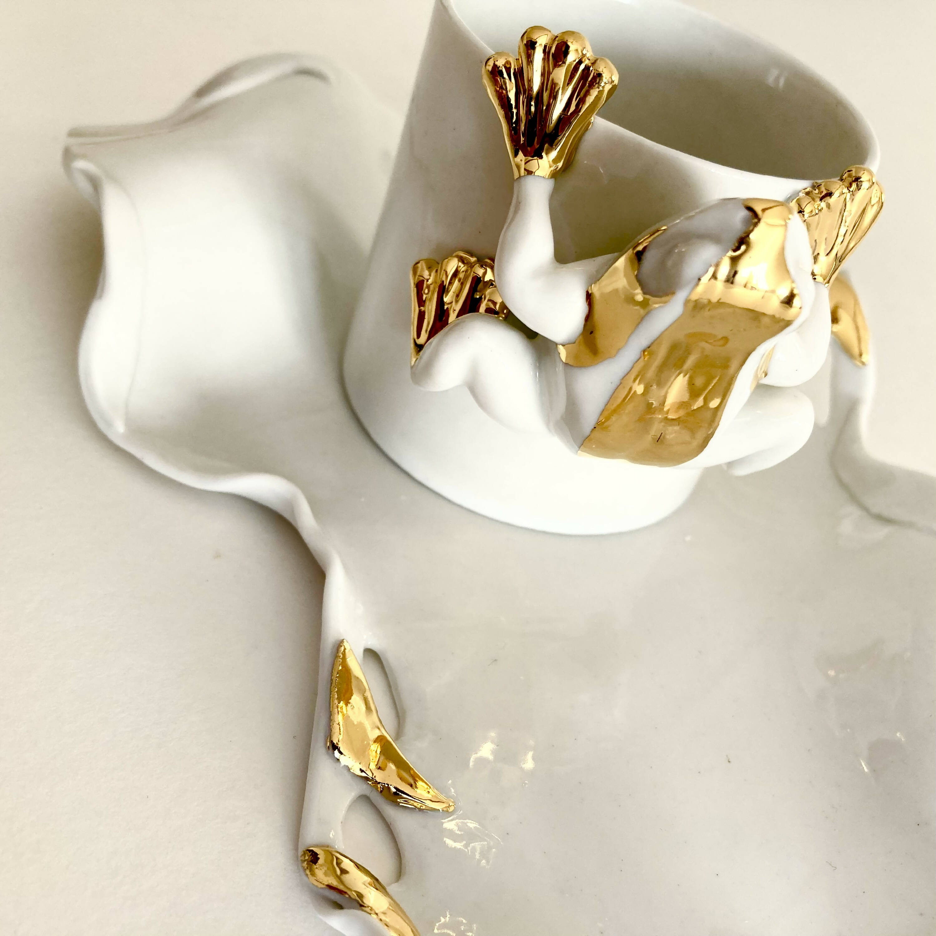 Tasse et soucoupe Grenouille | EMPREINTES Paris