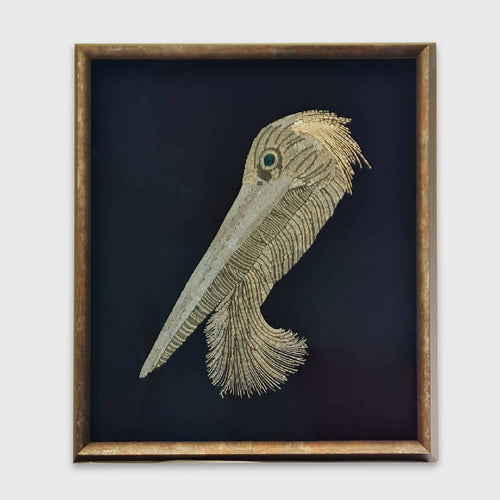 Tableau perlé le Pélican | EMPREINTES Paris - EMPREINTES Paris