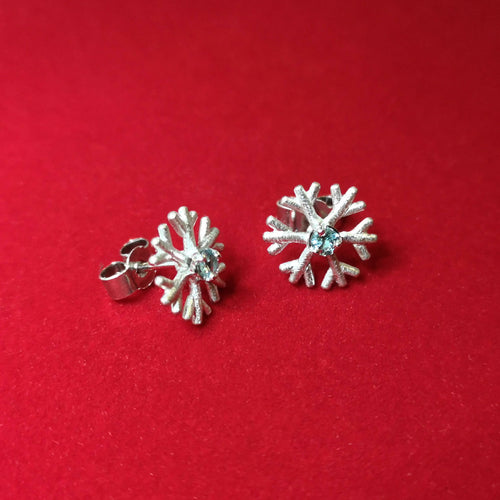 Boucles d'oreilles Flocons Givrés | EMPREINTES Paris - EMPREINTES Paris