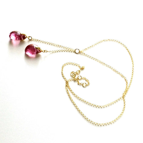Collier CARILLON framboise | EMPREINTES Paris - EMPREINTES Paris