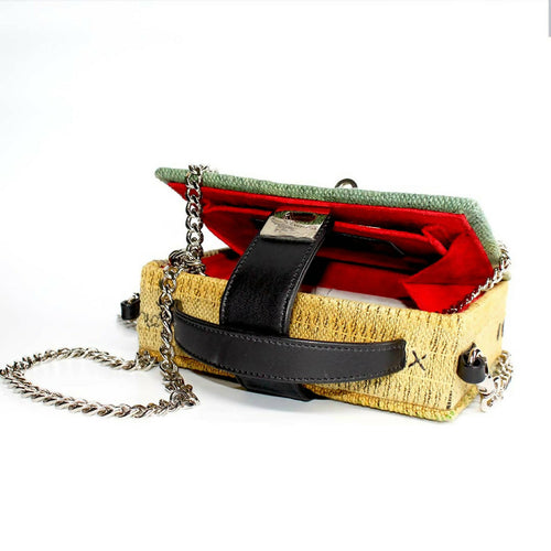 Sac boite Petit PARIS vert | EMPREINTES Paris - EMPREINTES Paris