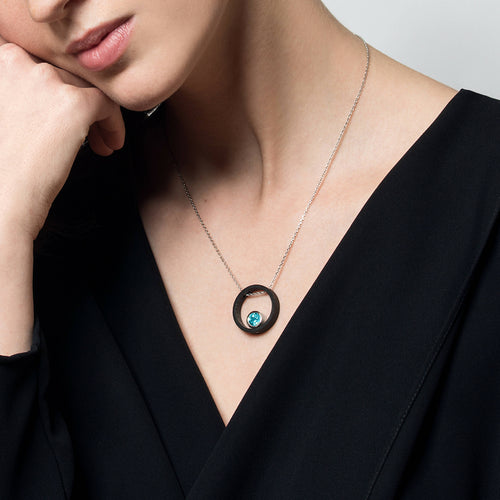 Collier Cercle Carbone | EMPREINTES Paris - EMPREINTES Paris