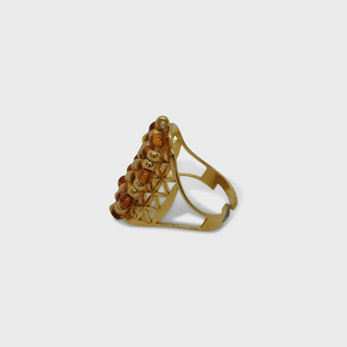 bague_ambre_solaire_refractions_en_chaines_rec_bijoux | EMPREINTES Paris - EMPREINTES Paris