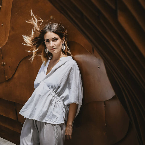 Boucles d'oreilles mobiles DUNE - Argent | EMPREINTES Paris - EMPREINTES Paris