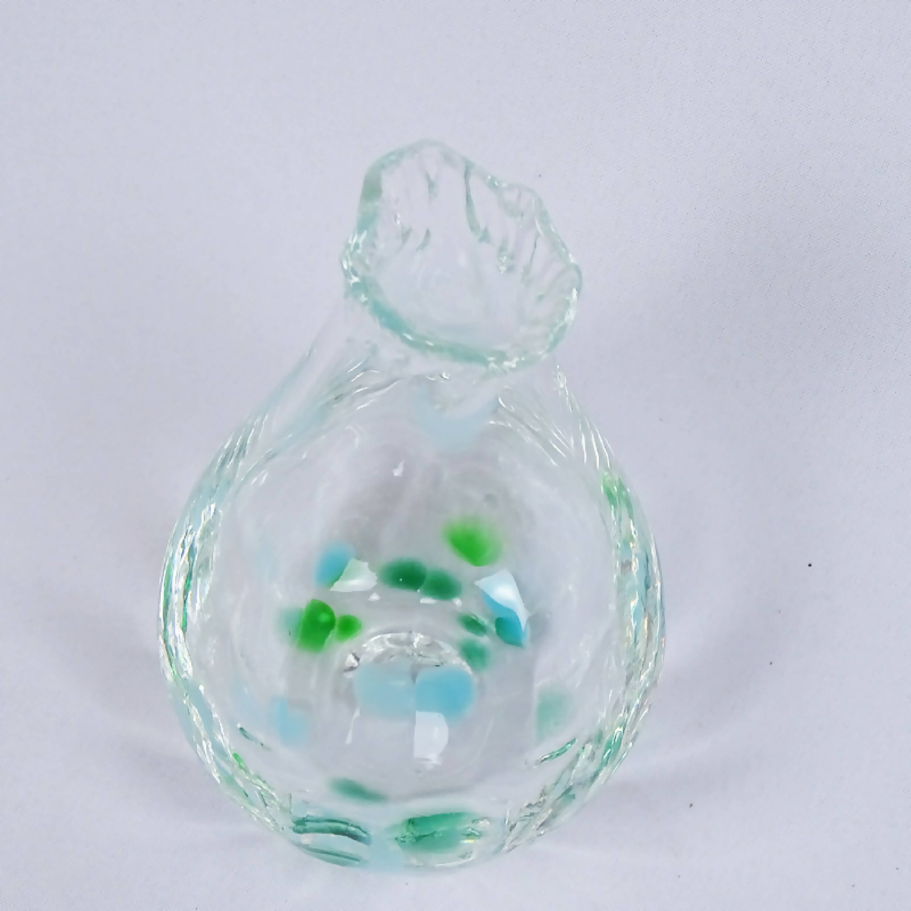 Vase figue vert et bleu | EMPREINTES Paris