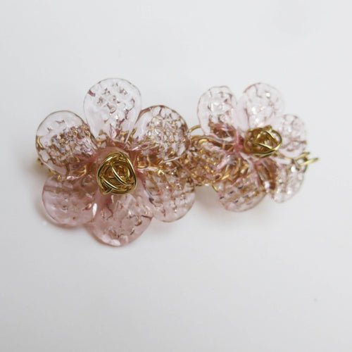 Broche fleurs Rose TREILLE | EMPREINTES Paris - EMPREINTES Paris