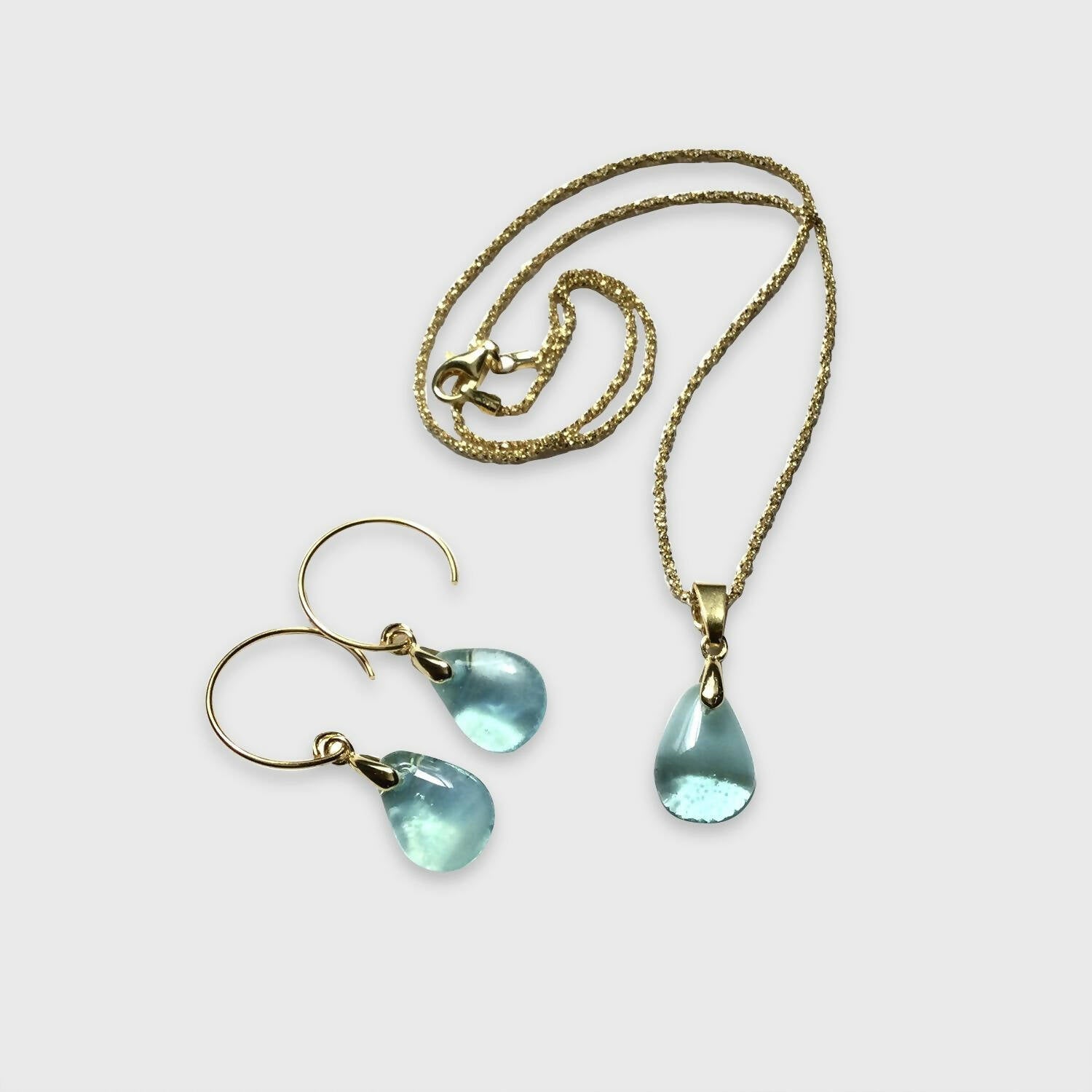 Parure Perle aqua | EMPREINTES Paris