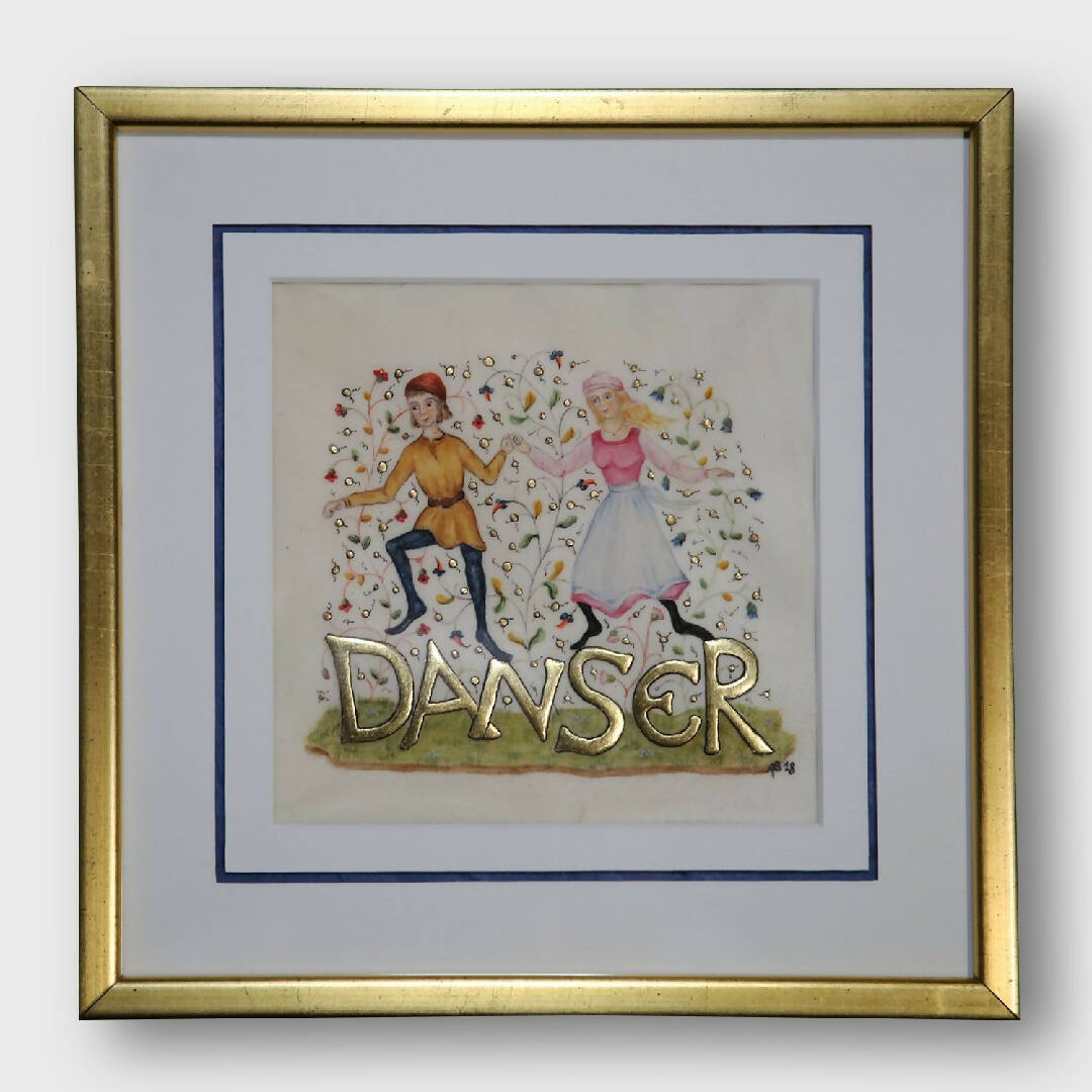 Enluminure Danser | EMPREINTES Paris