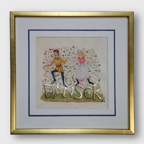 Enluminure Danser | EMPREINTES Paris - EMPREINTES Paris