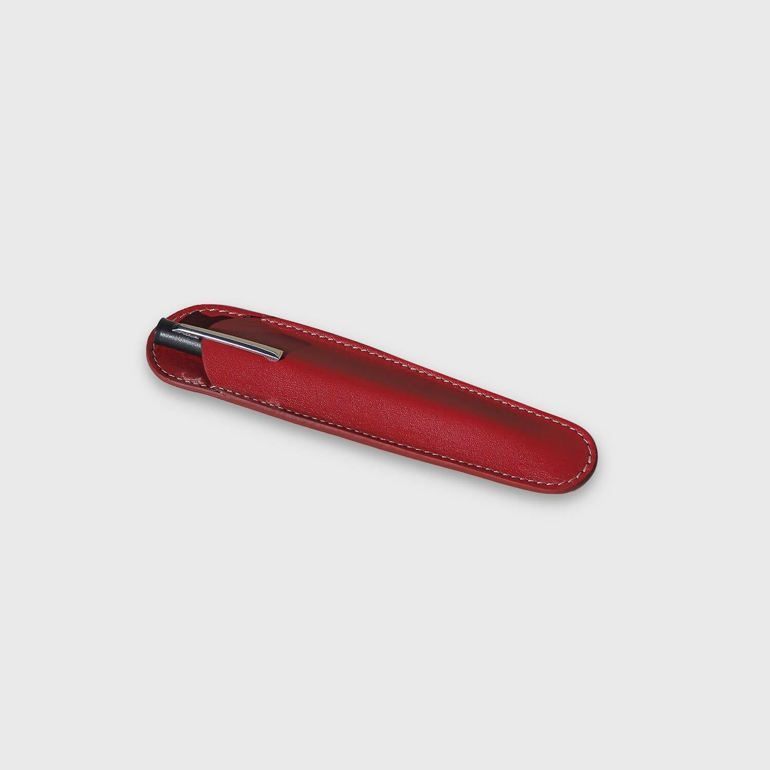 Etui fourreau en cuir rouge | EMPREINTES Paris