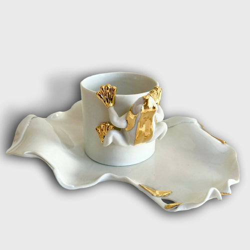 Tasse et soucoupe Grenouille | EMPREINTES Paris - EMPREINTES Paris