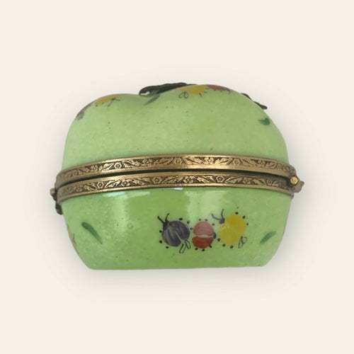 Boite à musique pomme verte et oiseau romantique | EMPREINTES Paris - EMPREINTES Paris