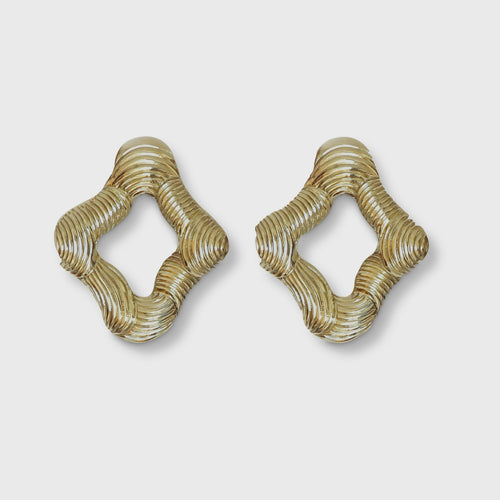 Boucles d'oreilles losanges | EMPREINTES Paris - EMPREINTES Paris
