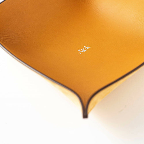 Vide poche en cuir marron clair | EMPREINTES Paris - EMPREINTES Paris