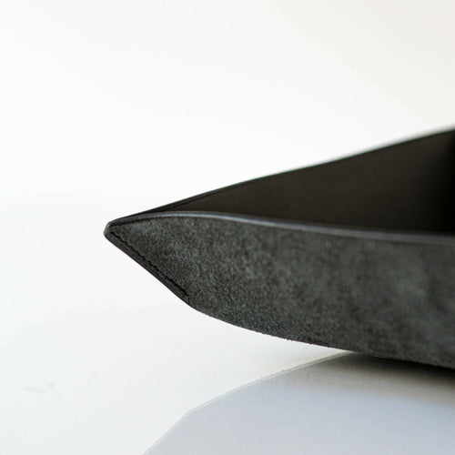 Vide poche en cuir noir | EMPREINTES Paris - EMPREINTES Paris