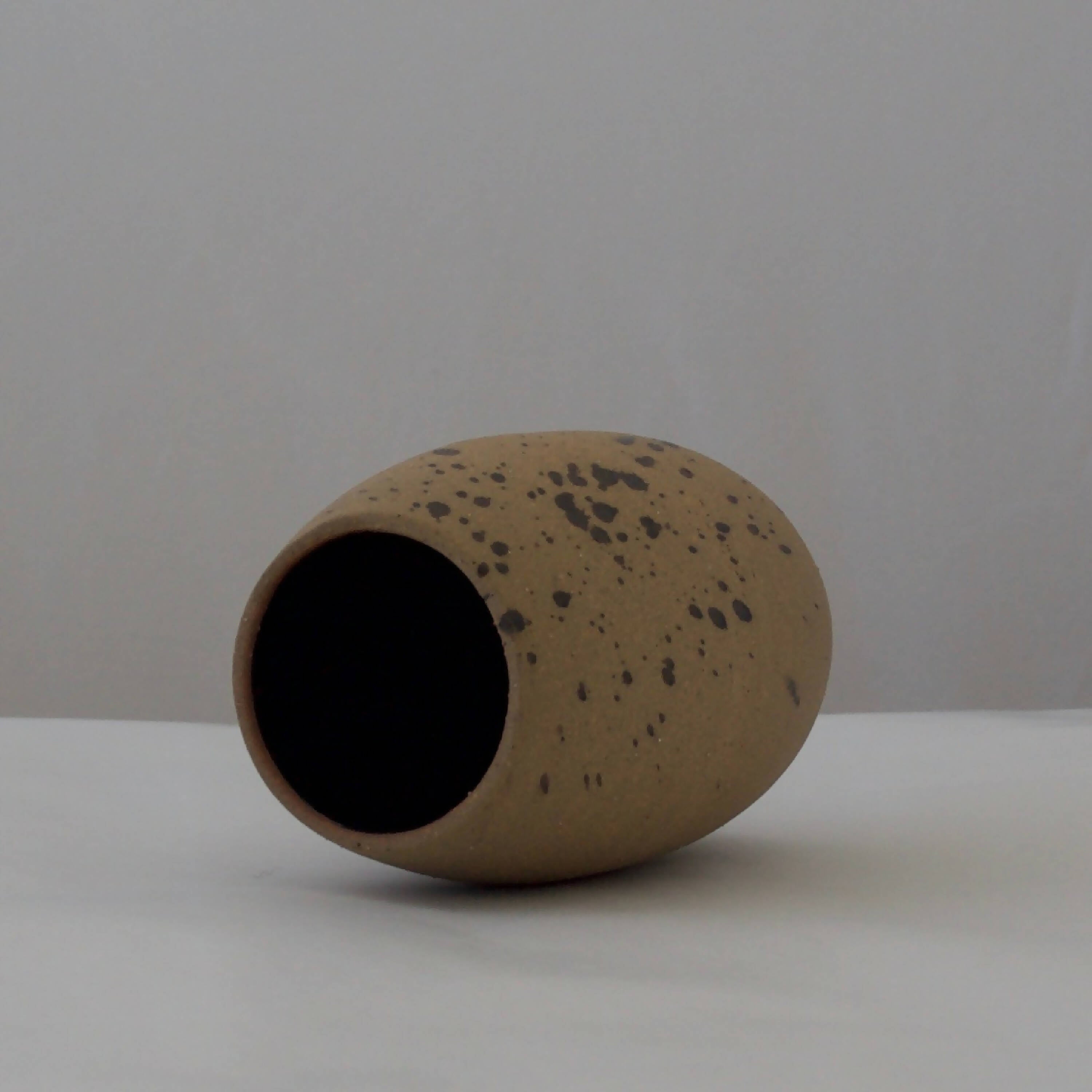 Vase Olive Projection en grès | EMPREINTES Paris