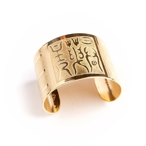 Bracelet plaqué or Empereur de Chine | EMPREINTES Paris - EMPREINTES Paris