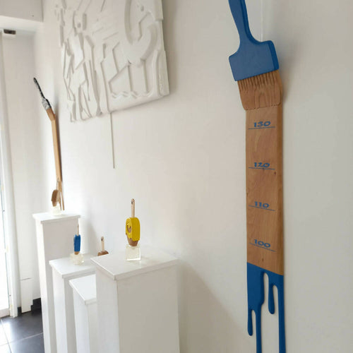 Sculpture murale, COOLure toise bleue | EMPREINTES Paris - EMPREINTES Paris