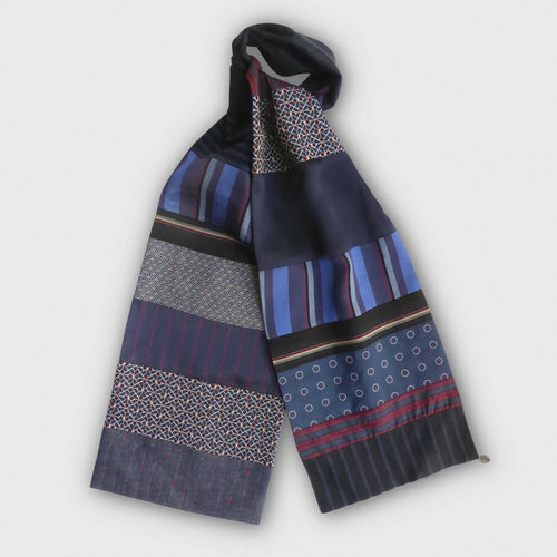 Écharpe intemporelle homme mosaïque | EMPREINTES Paris - EMPREINTES Paris