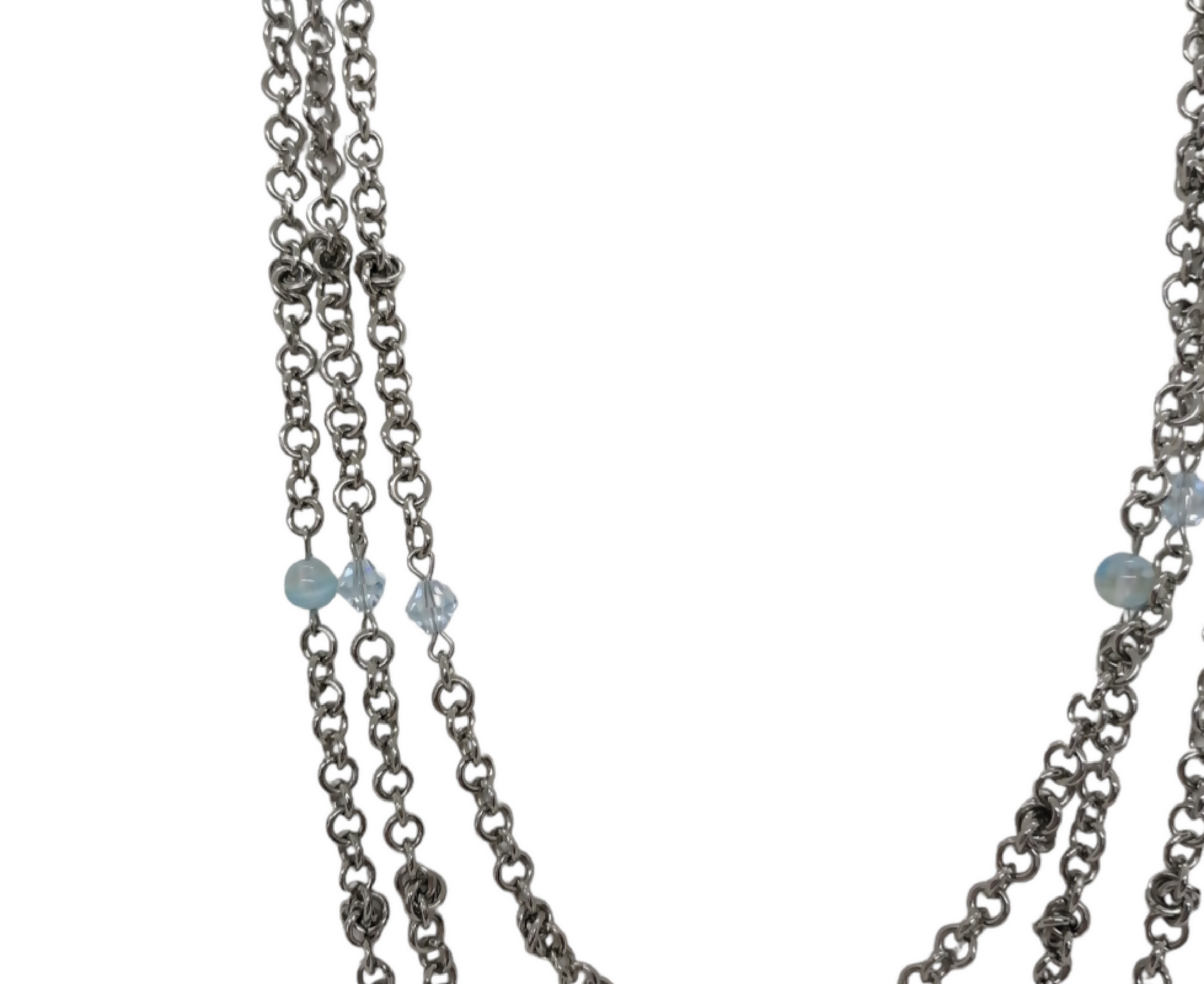 Sautoir Rivière bleue | EMPREINTES Paris