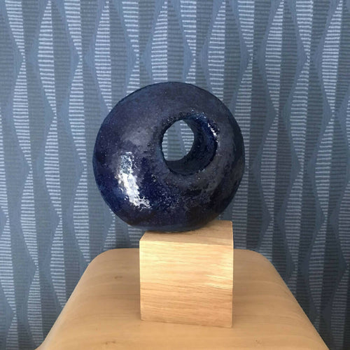 Sculpture Blue Totem | EMPREINTES Paris - EMPREINTES Paris