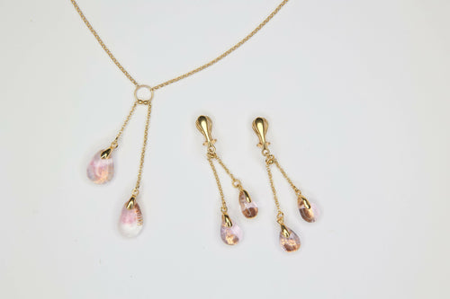 COLLIER CARILLON rose nacré | EMPREINTES Paris - EMPREINTES Paris