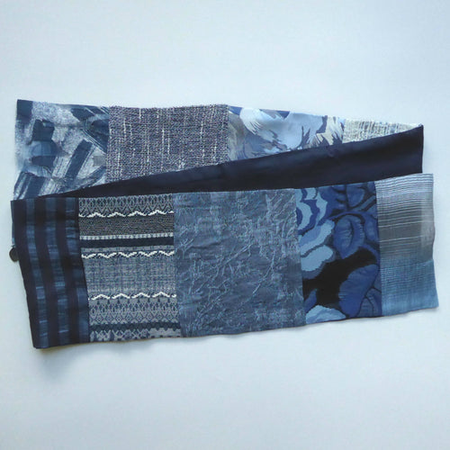 Écharpe intemporelle femme-Indigo | EMPREINTES Paris - EMPREINTES Paris