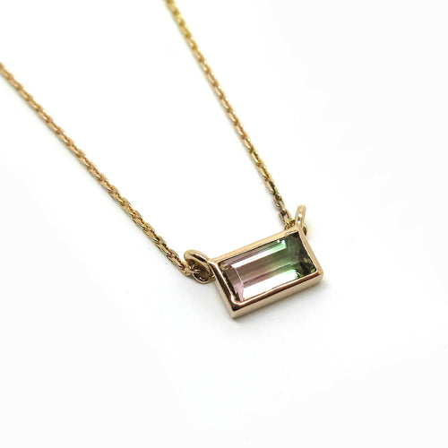 Collier rectangle Melon d’eau | EMPREINTES Paris - EMPREINTES Paris