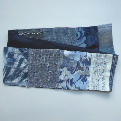 Écharpe intemporelle femme-Indigo | EMPREINTES Paris - EMPREINTES Paris