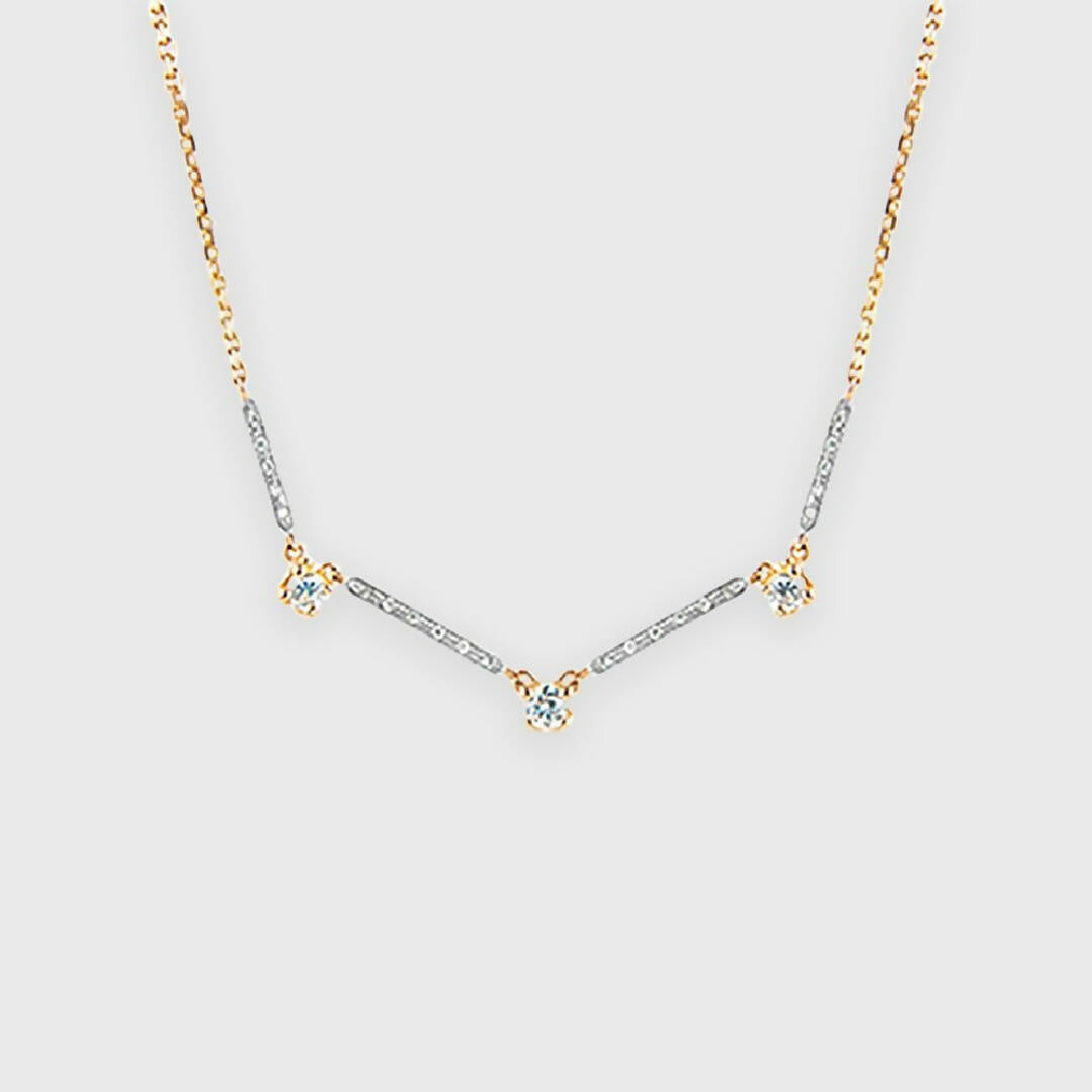 Collier Trois Diamants | EMPREINTES Paris