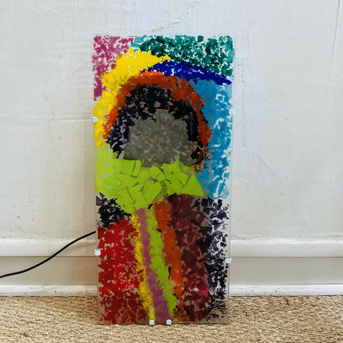 Tableau lumineux en verre Arc en ciel | EMPREINTES Paris - EMPREINTES Paris