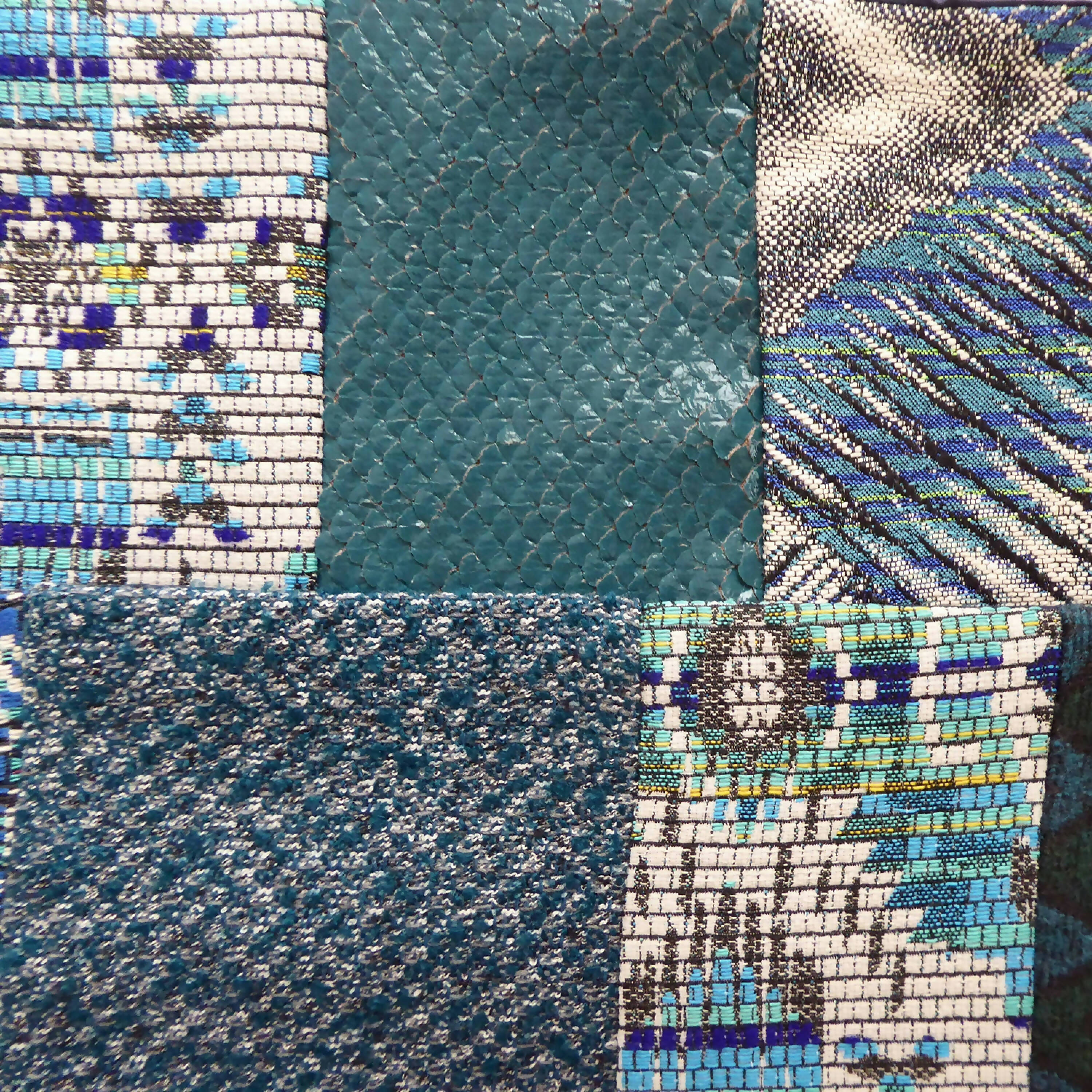 echarpe_hivernale_femme_camaieu_bleu_maya_hochman | EMPREINTES Paris