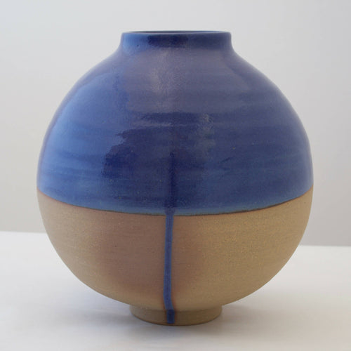 Vase Larme du Ciel en grès brun | EMPREINTES Paris - EMPREINTES Paris