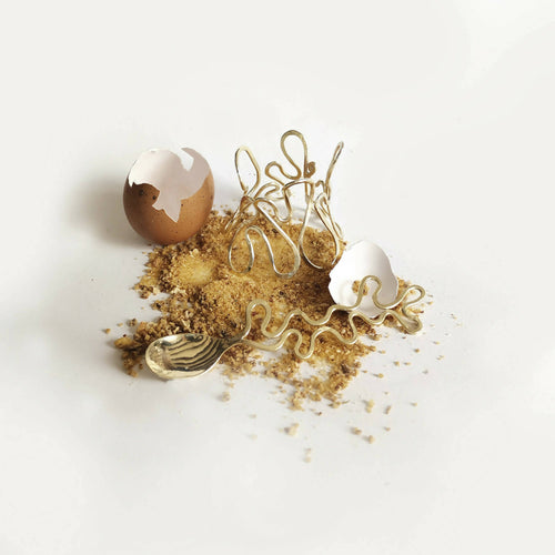 Set Coquetier et petite cuillère EggS | EMPREINTES Paris - EMPREINTES Paris