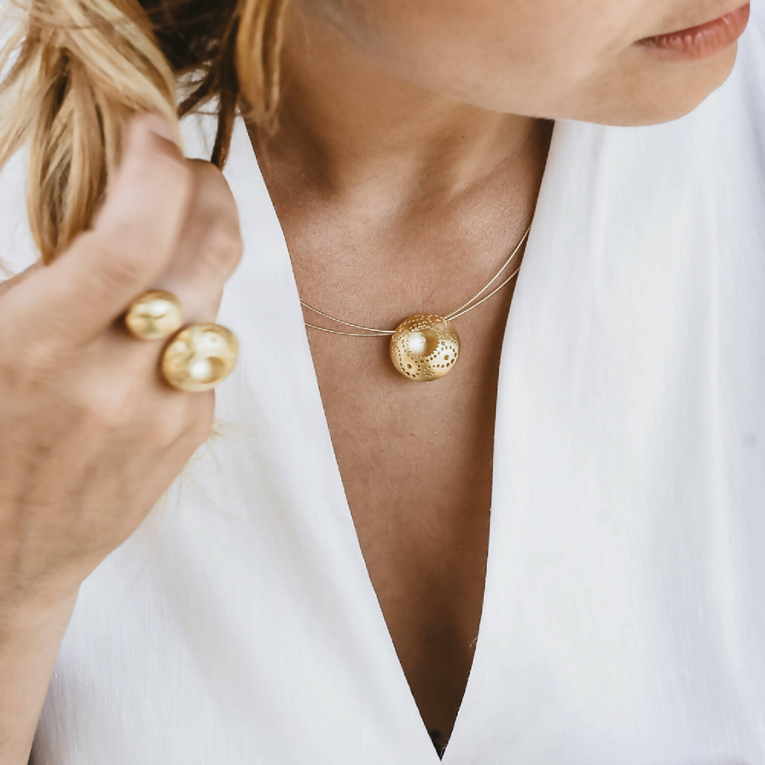 Collier JARDIN SECRET - Vermeil | EMPREINTES Paris