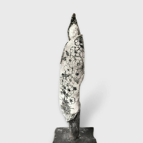 Sculpture raku végétale | EMPREINTES Paris - EMPREINTES Paris