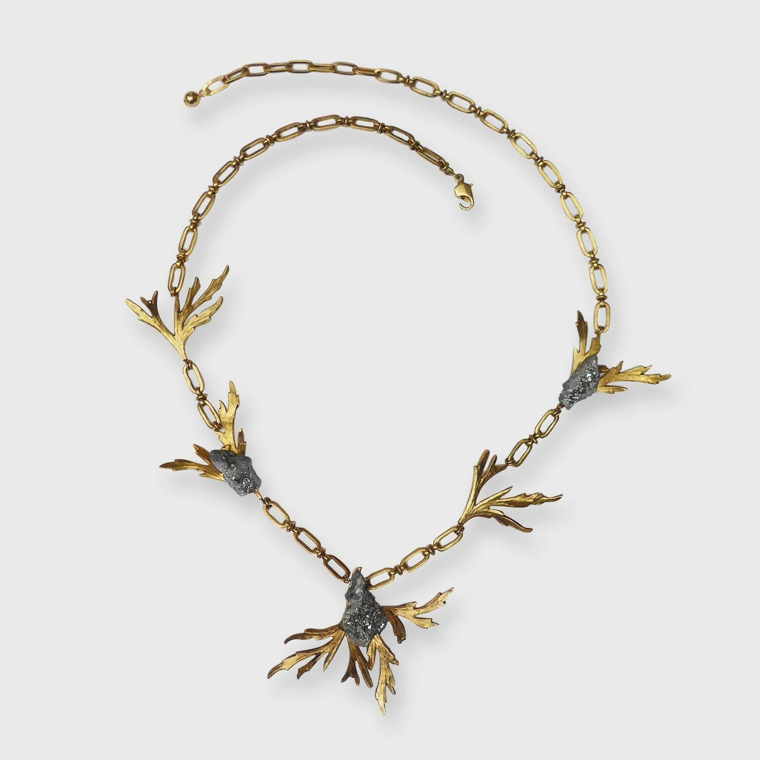 Collier Pépites L Argent | EMPREINTES Paris