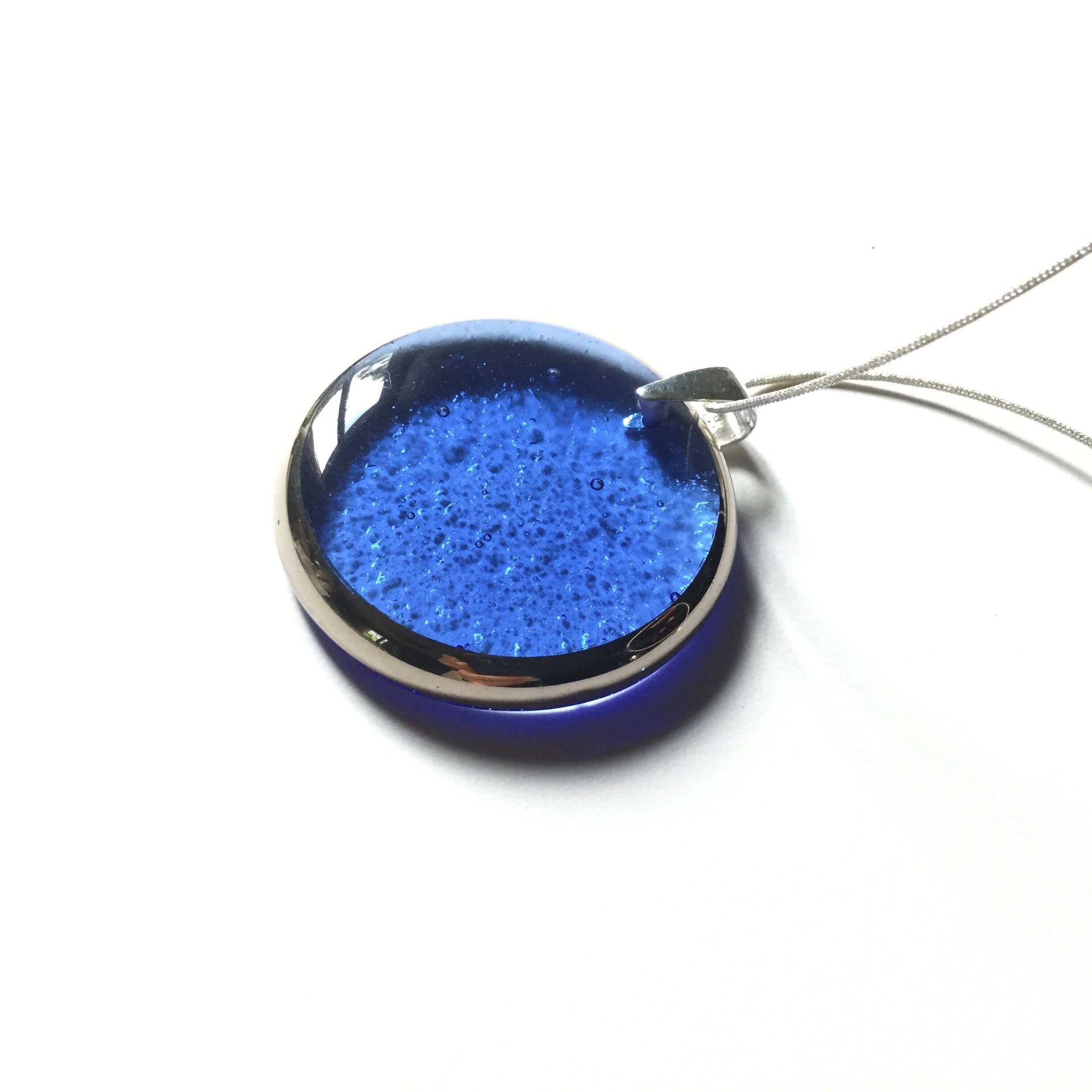 Pendentif PLEINE LUNE bleu ciel | EMPREINTES Paris