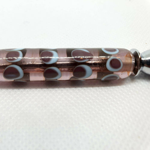 Coupe-Papier en verre filé au chalumeau Rose, bleu ciel, violet | EMPREINTES Paris - EMPREINTES Paris