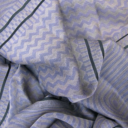 Écharpe maxi Coton Soie Parme Rose CINÉTIQUE | EMPREINTES Paris - EMPREINTES Paris