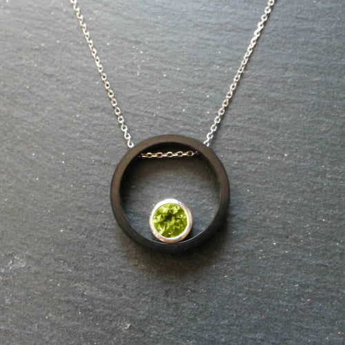 Collier Cercle Carbone | EMPREINTES Paris - EMPREINTES Paris