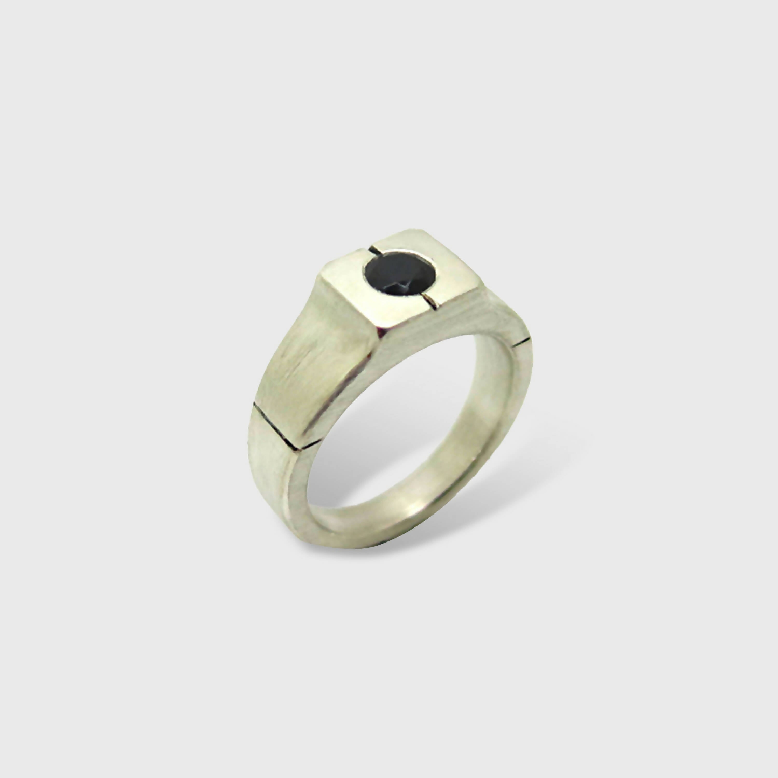 Chevalière carrée Spinelle | EMPREINTES Paris