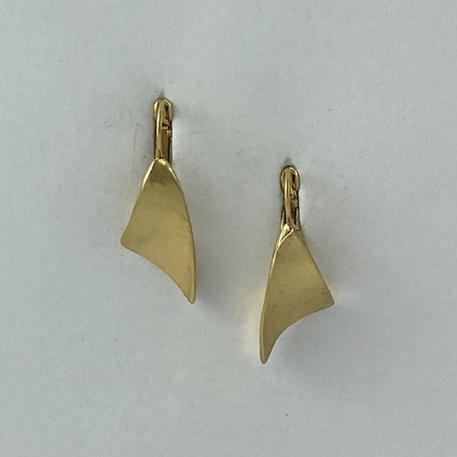 Boucles d’oreilles en étain Doré 4 | EMPREINTES Paris - EMPREINTES Paris